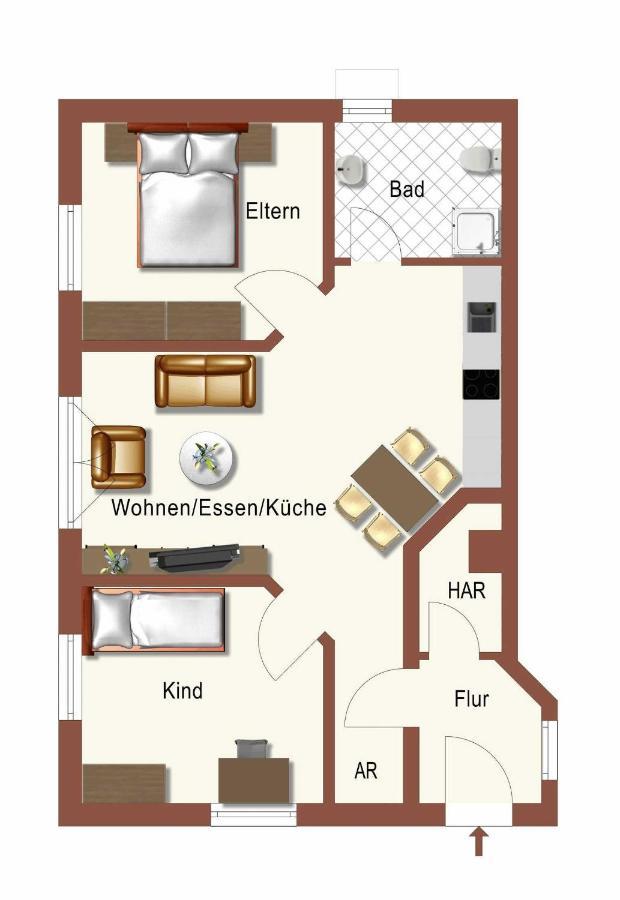 Haus Nordstern 1 Apartamento Heringsdorf  Exterior foto